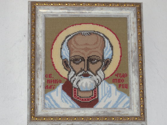Работа «Икона св. Николая Угодника»