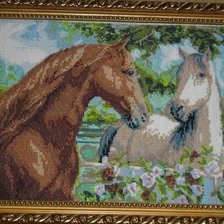 Работа «Кони №1»