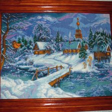 Работа «По мотивам художника В. Циганова "В ожидании чуда".»