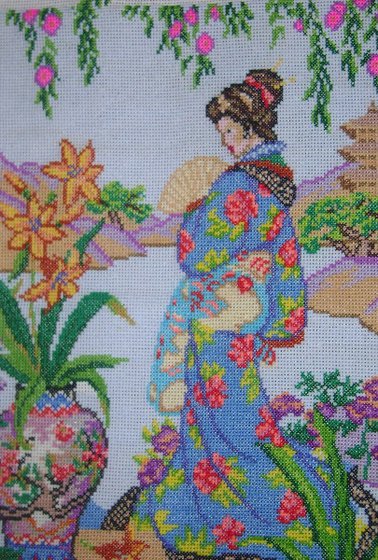 Работа «Японка»