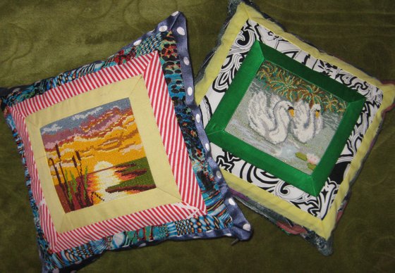 Работа «Подушечки! =)))»