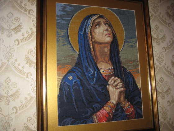 Работа «Плачущия Богородица»