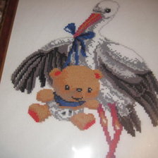 Работа «аист прилетел»