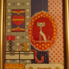 Работа «Гламурная кошка»