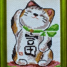 Работа «Денежный котик»