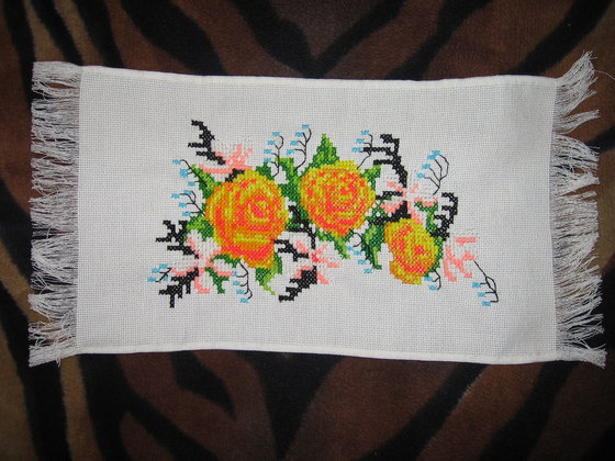 Работа «салфетка на хлебопечку»