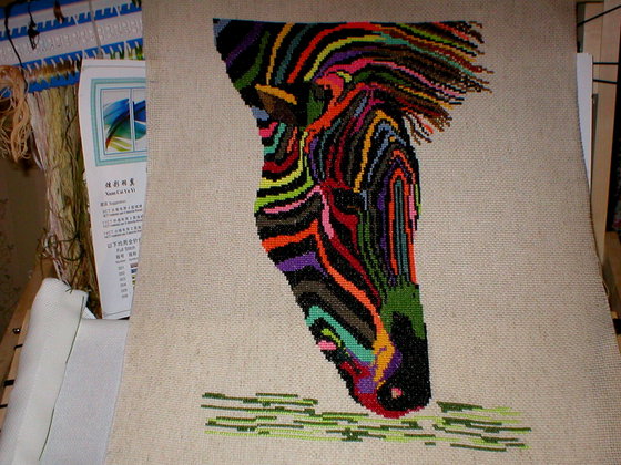 Работа «Позитивная зебра»