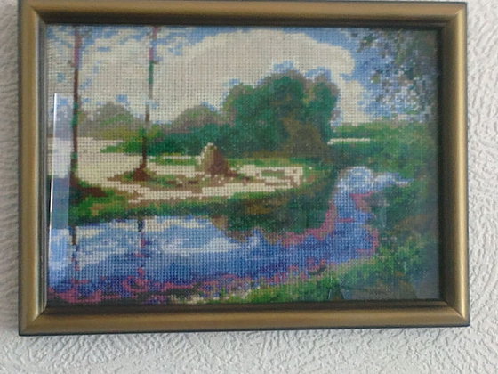 Работа «берег реки»