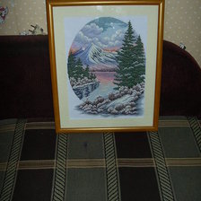 Работа «Зимний пейзаж»