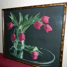 Работа «тюльпаны»