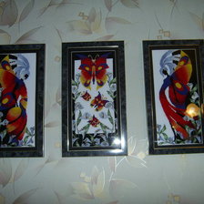 Работа «триптих - бабочки»