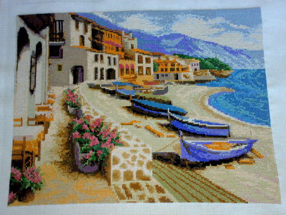 Работа «Морская набережная (без оформления)»