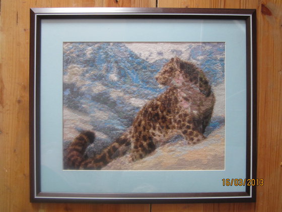 Работа «Снежный барс»