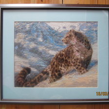 Работа «Снежный барс»