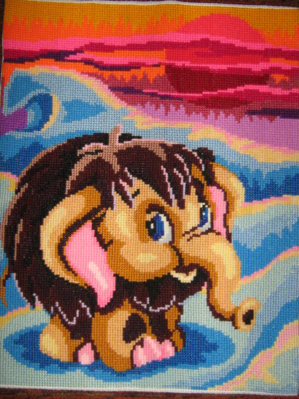 Работа «Мамонтенок»