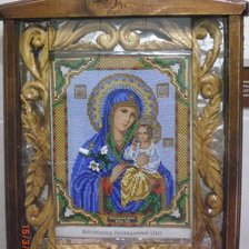 Работа «Богородица неувядающий цвет»