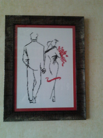 Работа «Влюбленная пара»