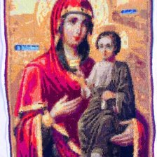 Работа «Икона Божией Матери»