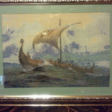 Работа «Ладья викингов»