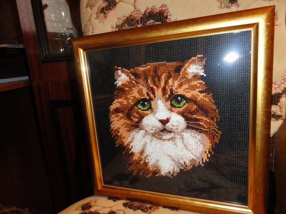 Работа «Рыжий кот»