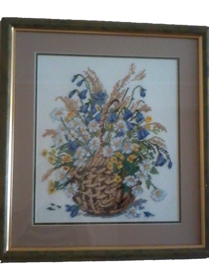 Работа «Полевые цветы»