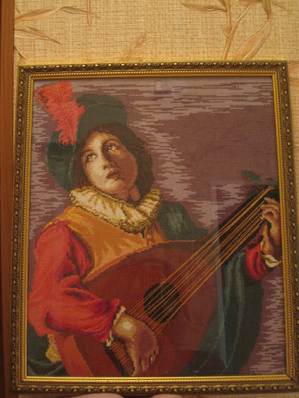 Работа «Мальчик с лютней»