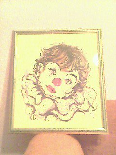 Работа «грустный клоун»