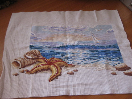 Работа «Море (средняя часть)»