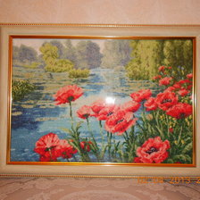 Работа «маки у воды»