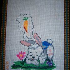 Работа «Сон зайчика!!!»