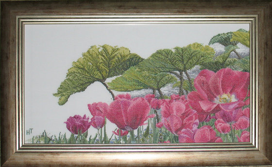 Работа «Тюльпаны старого сада»