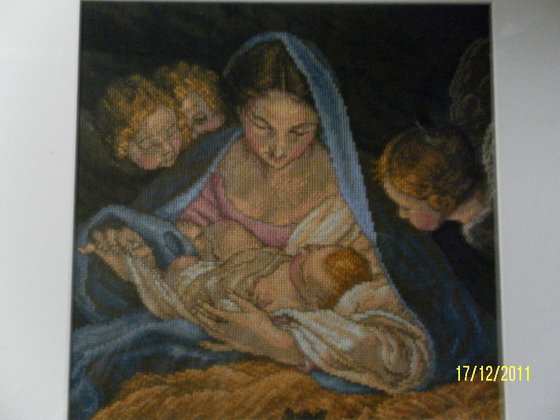 Работа «Мадонна и ангелы»