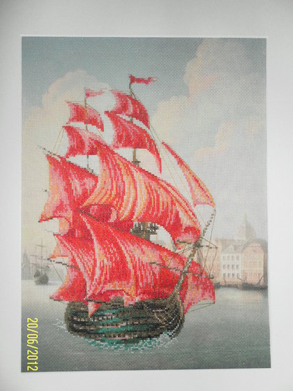 Работа «Алые паруса»