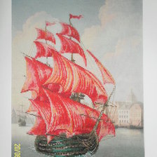 Работа «Алые паруса»