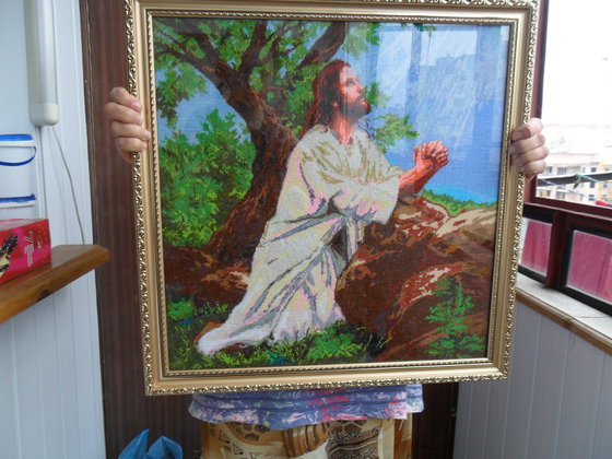 Работа «Молящийся Иисус»