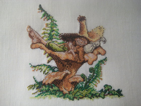 Работа «Сиеста в лисичках.»