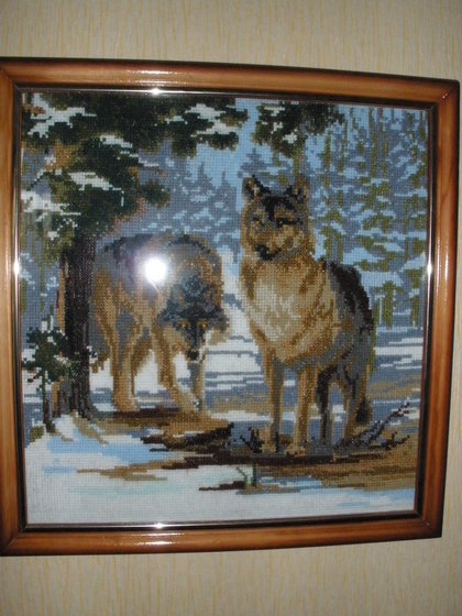 Работа «Волки»