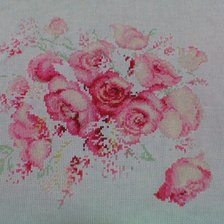 Работа «моя первая работа, еще вышиваю! последний раз вышивала в школе))»