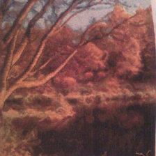 Работа «осенний пруд»