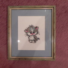 Работа «кошенятко для Ірусі :)»