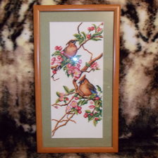 Работа «Яблоня в цвету»