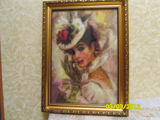 Работа «Девушка»