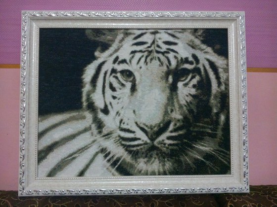 Работа «Белый тигр»