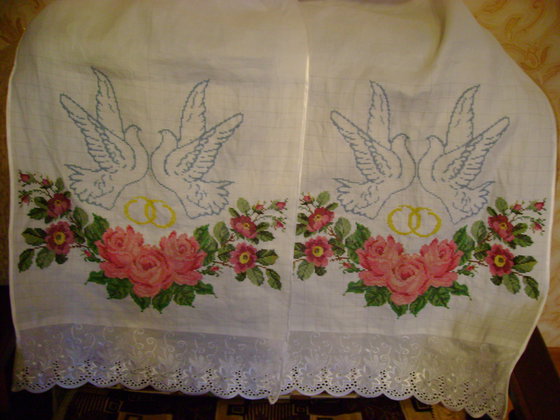 Работа «Свадебный рушник»