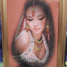 Работа «Восточная девушка»