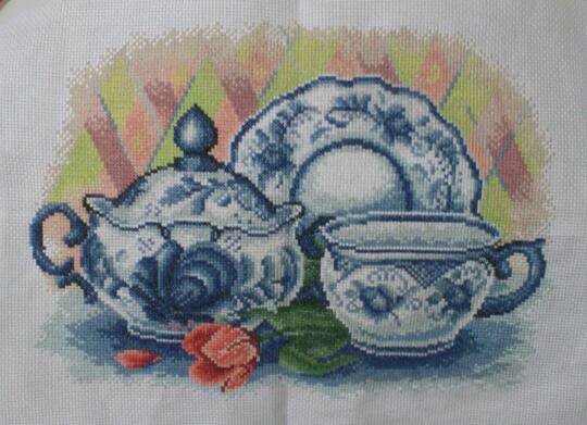 Работа «чайный сервиз от PANNA»