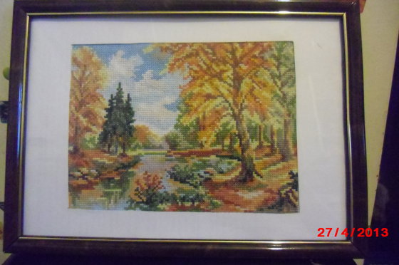 Работа «Сентябрь в лесу»