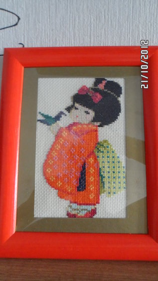 Работа «Японская девочка»