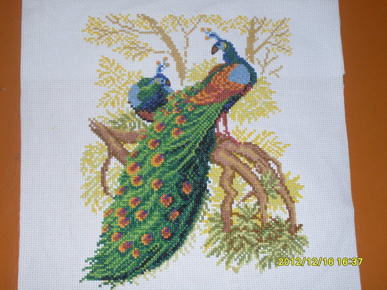 Работа «Павлины»