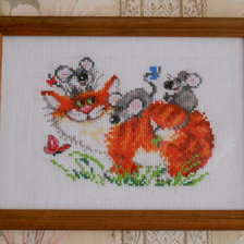 Работа «ДОБРЫЙ КОТИК»